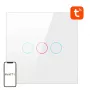 Έξυπνος διακόπτης φωτός Avatto TS02-EU-W3 WiFi 3 δρόμων — επιτοίχιος διακόπτης WiFi για πολλαπλό έλεγχο