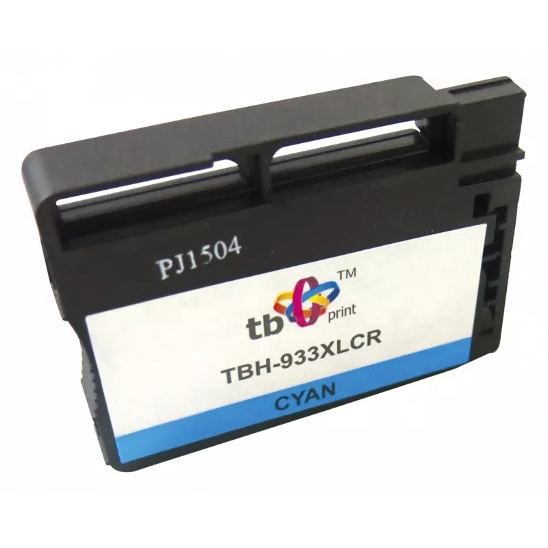TB Print TBH-933XLCR ανακατασκευασμένο δοχείο μελανιού για HP 933XL (CN054AE), HP Officejet 6100 ePrinter, κυανό, 16 ml, 825 σελίδες