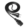 Akyga Καλώδιο τροφοδοσίας server CEE 7/7 σε IEC C19, 250 V, 1,8 m (AK-UP-01)