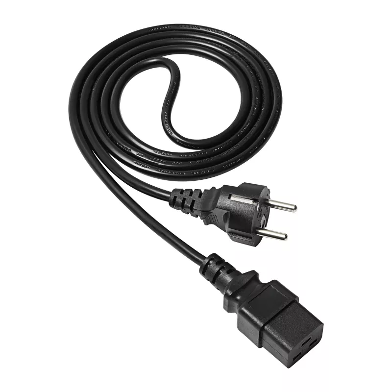 Akyga Καλώδιο τροφοδοσίας server CEE 7/7 σε IEC C19, 250 V, 1,8 m (AK-UP-01)