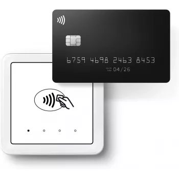 Αναγνώστης καρτών SumUp Solo 800605502 — ανέπαφες και chip πληρωμές, αυτόνομο φορητό POS