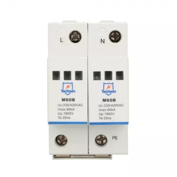 Προστασία υπέρτασης M60B2, 2P 1F 60kA max. ρεύμα κρούσης