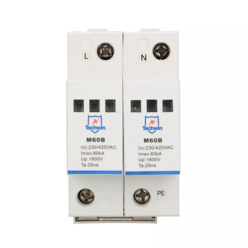 Προστασία υπέρτασης M60B2, 2P 1F 60kA max. ρεύμα κρούσης
