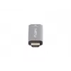 Προσαρμογέας καλωδίου βίντεο Lanberg AD-HD-DP-01 HDMI Type-A DisplayPort Ασημί