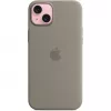 Θήκη σιλικόνης Apple iPhone 15 Plus MagSafe Clay