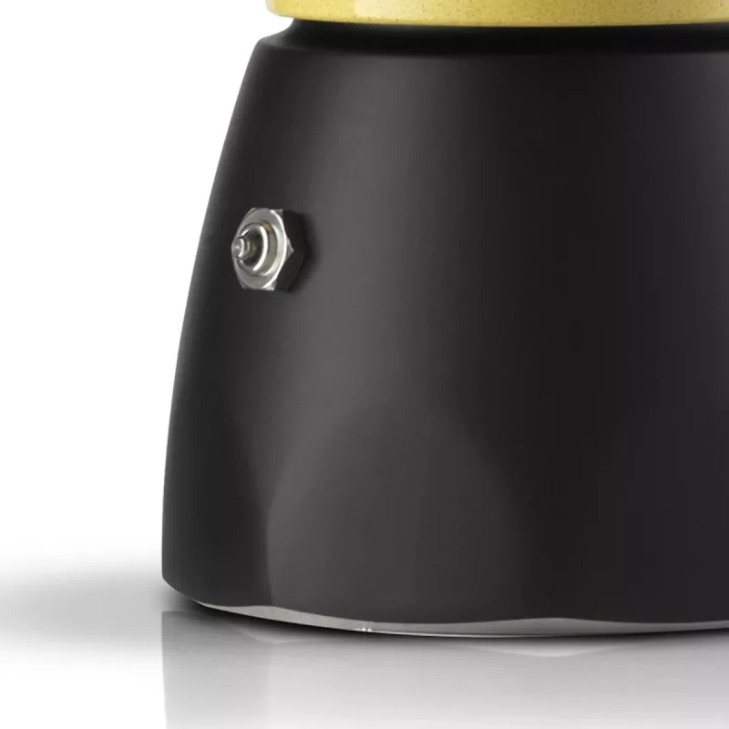 Καφετιέρα Moka Bialetti Orzo Express Μαύρο Κίτρινο