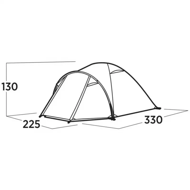 Easy Camp Setesdal 4 Πράσινη σκηνή θόλου/ιγκλού