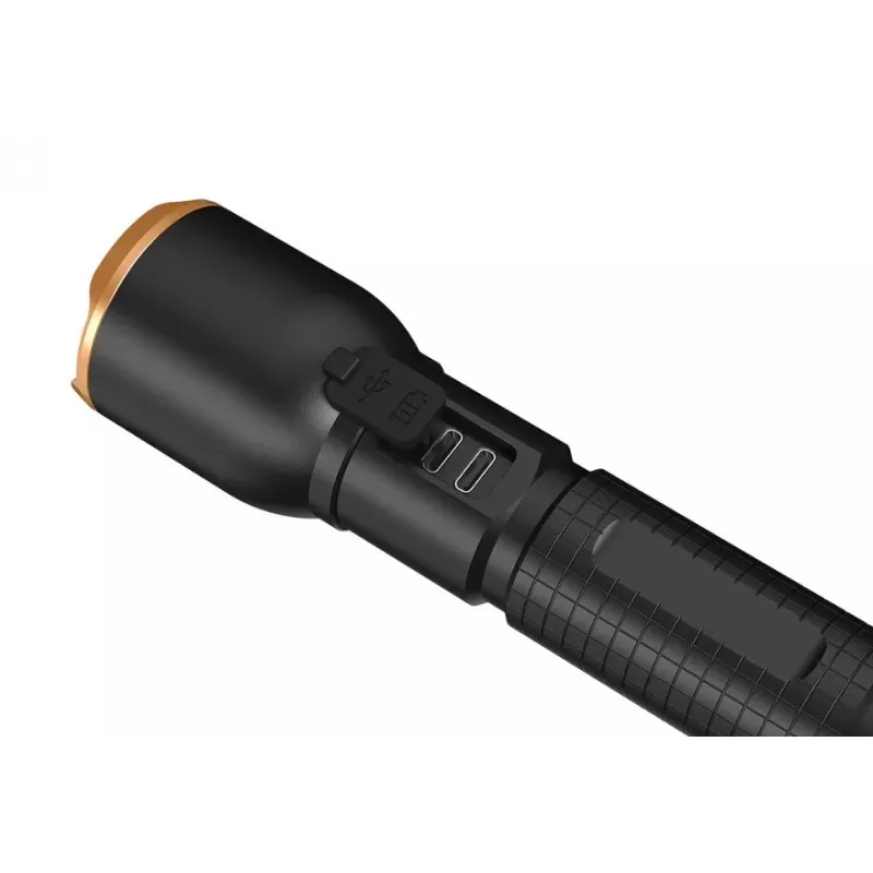 Φακός Duracell DF3000R, μαύρος