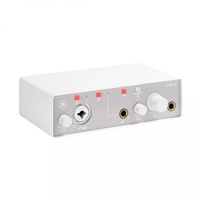 Κάρτα ήχου YAMAHA UR12MK3 White - συμπαγής 2-in/2-out USB…