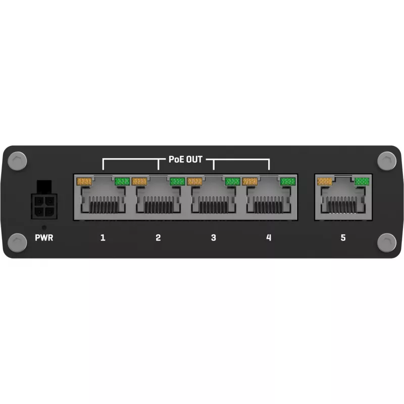 Teltonika TSW100 βιομηχανικό μη διαχειριζόμενο switch PoE