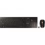 CHERRY DW 9100 λεπτό πληκτρολόγιο ποντίκι συμπεριλαμβανομένου Universal RF Wireless + Bluetooth QWERTZ Γερμανικό μαύρο