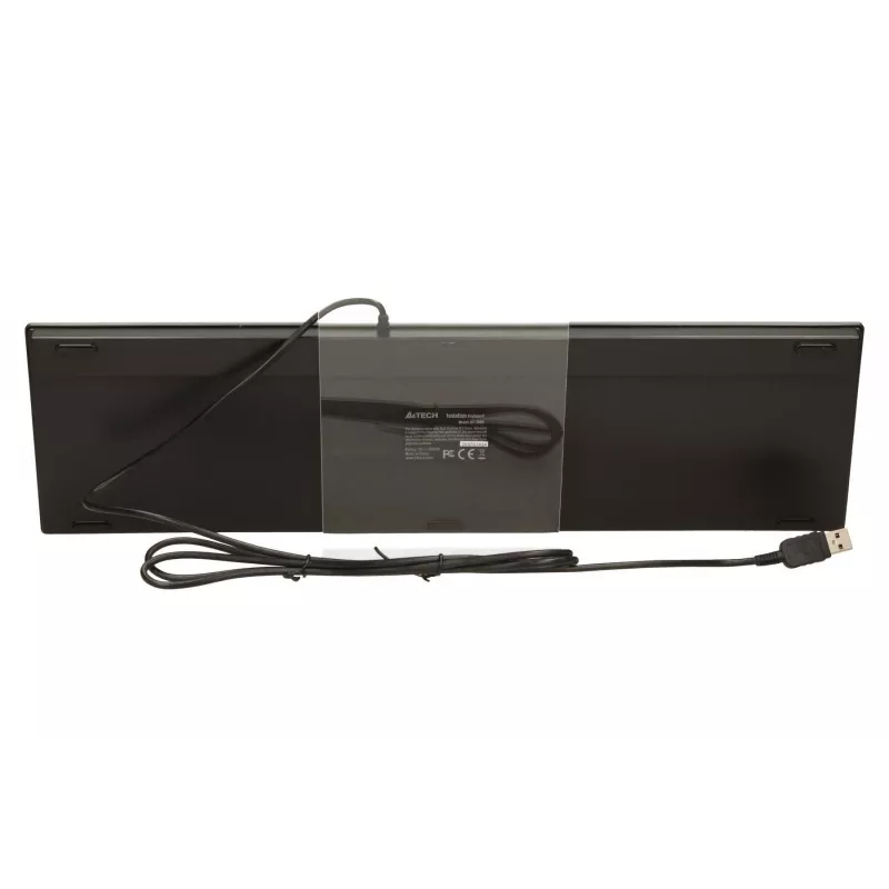 A4Tech KV-300H Πληκτρολόγιο USB QWERTY Μαύρο, Γκρι