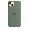 Apple iPhone 15 Plus Σιλικονούχα Θήκη με MagSafe - Cypress