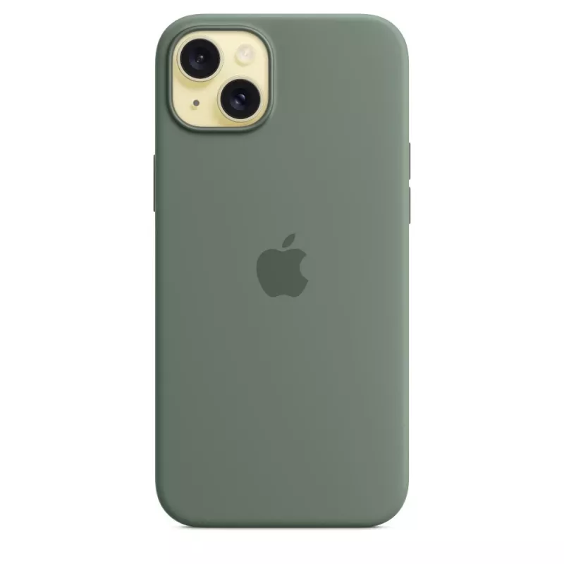 Apple iPhone 15 Plus Σιλικονούχα Θήκη με MagSafe - Cypress