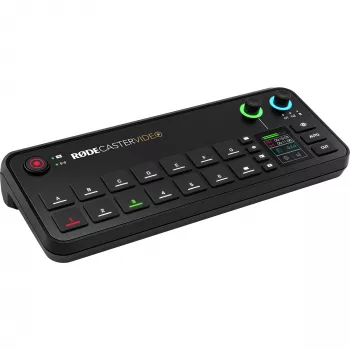 Rode RØDECaster Video Κονσόλα παραγωγής βίντεο και ήχου, έως 6 πηγές βίντεο, δύο προενισχυτές, δύο εσωτερικοί ασύρματοι δέκτες