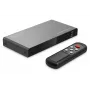 Digitus διακόπτης HDMI 4K 3x1 μέταλλο μαύρο 18 Gbit/s