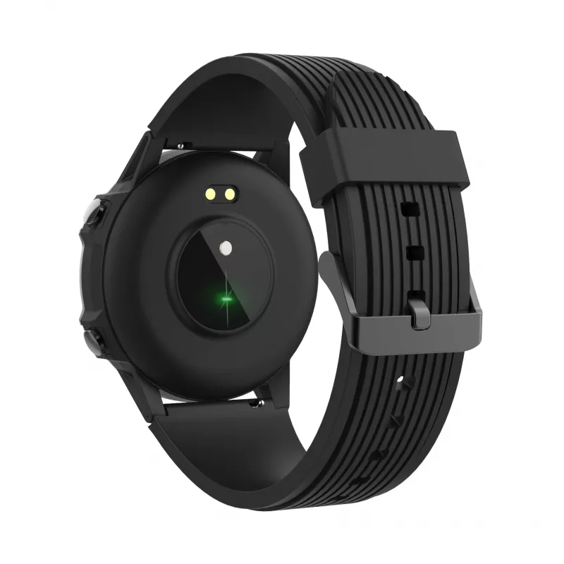 Denver SW-351 έξυπνο ρολόι, οθόνη αφής IPS 1,3″, αισθητήρας καρδιακών παλμών, IP68, Bluetooth, μαύρο