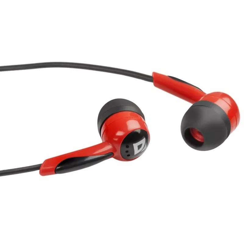 Ακουστικά Defender BASIC 604 Μαύρο-Κόκκινο
