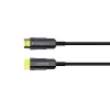 Unitek C11072BK-20M καλώδιο οπτικής ίνας HDMI 2.0 AOC 20 m, 4K 60 Hz, μαύρο
