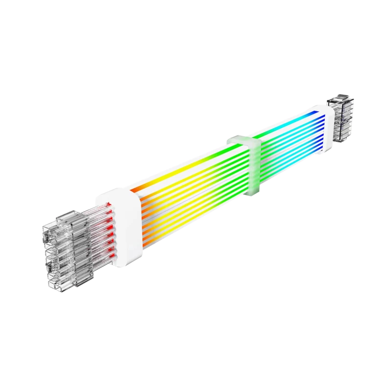 Gamemax Καλώδιο επέκτασης τροφοδοτικού VGA/CPU 2x8PIN-W, Λευκό