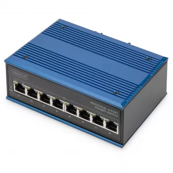 Μη διαχειριζόμενος διακόπτης Digitus DN-651121 8 Port Gigabit Ethernet PoE
