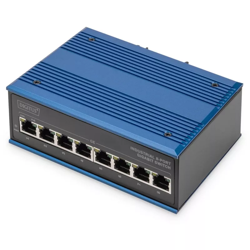 Μη διαχειριζόμενος διακόπτης Digitus DN-651121 8 Port Gigabit Ethernet PoE