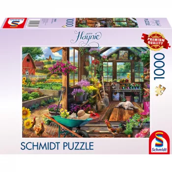 Jeff Haynie: Gartenhaus, παζλ 1000 τεμ.