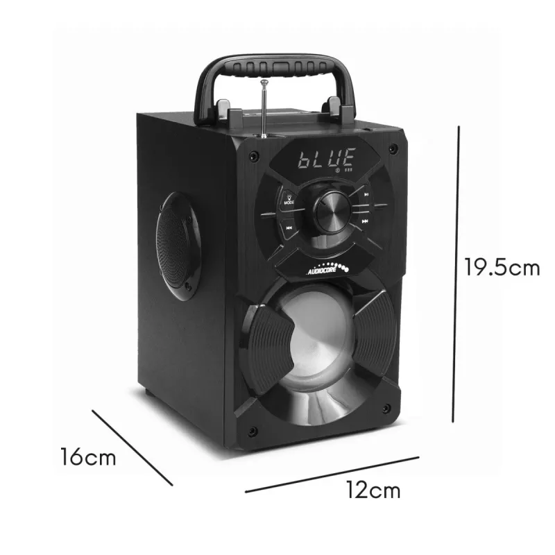 Ηχείο Bluetooth Audiocore AC730, Μαύρο