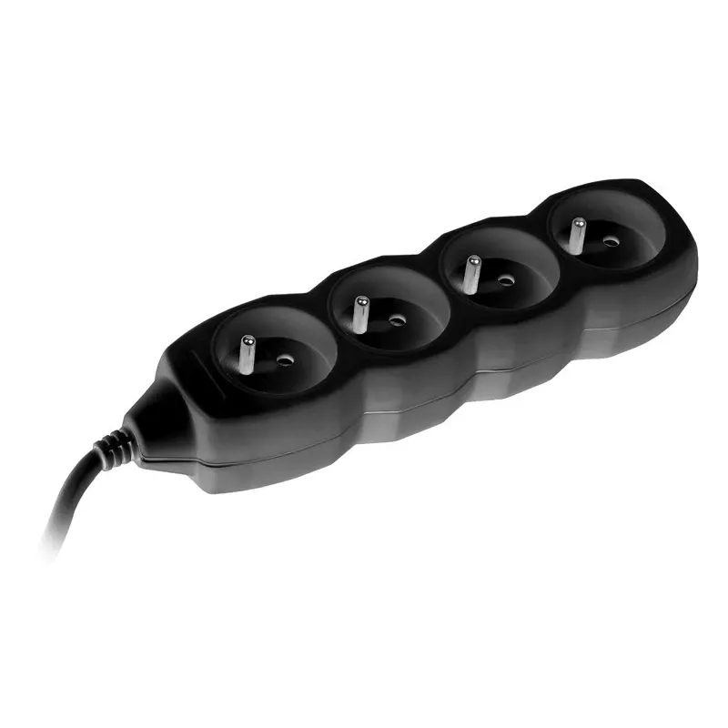 Tracer PowerCord Καλώδιο επέκτασης, 4 πρίζες, 3 m, Μαύρο