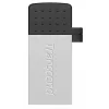 Transcend JetFlash Mobile 380 - Μονάδα USB flash - 16 GB - USB 2.0 - Ασημί (TS16GJF380S)