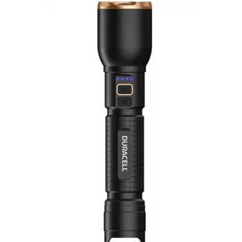 Φακός Duracell DF3000R, μαύρος
