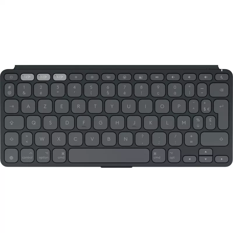 Logitech Keys-To-Go 2 Πληκτρολόγιο Universal Bluetooth AZERTY Γαλλικό Graphite
