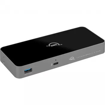 Thunderbolt 5 Hub, Σταθμός σύνδεσης Γκρι/Μαύρο, Thunderbolt 5, USB-A