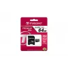 Μνήμη Flash Transcend 64GB MicroSDXC Class 10 με αντάπτορα