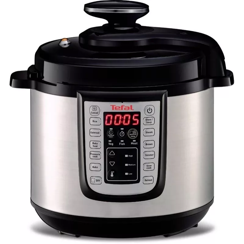 Tefal CY505EE0 Multikooker 3,8 l μαύρο, ασημί