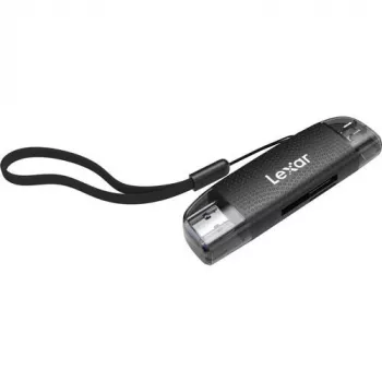 Κάρτα ανάγνωσης Lexar LRW310X-BNBNG USB 2.0 Type-A/Type-C μαύρο