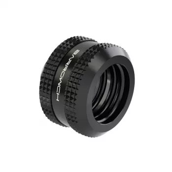 Barrow εξάρτημα hardtube 12 mm G1/4 - σύνδεσμος συμπίεσης για σκληρό σωλήνα 12 mm, μαύρο