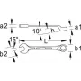 Καρυδάκι Gedore 6003930 Βάθος 110 mm Ύψος 66 mm