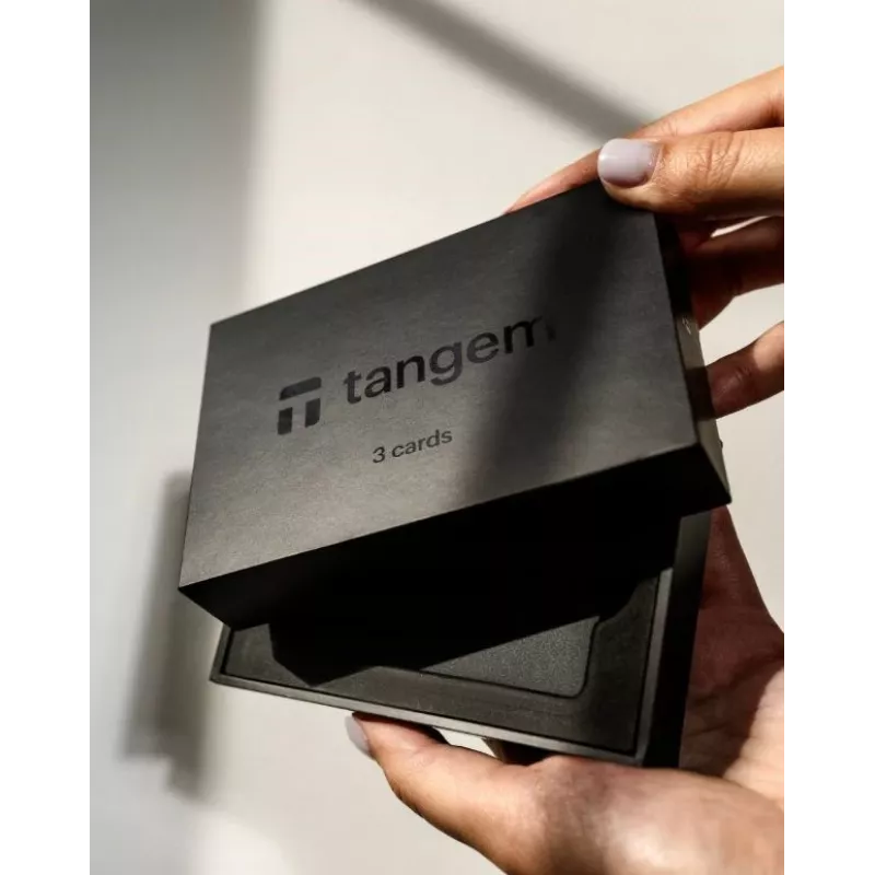 Tangem Wallet Πορτοφόλι Κρυπτονομισμάτων - 3 Κάρτες