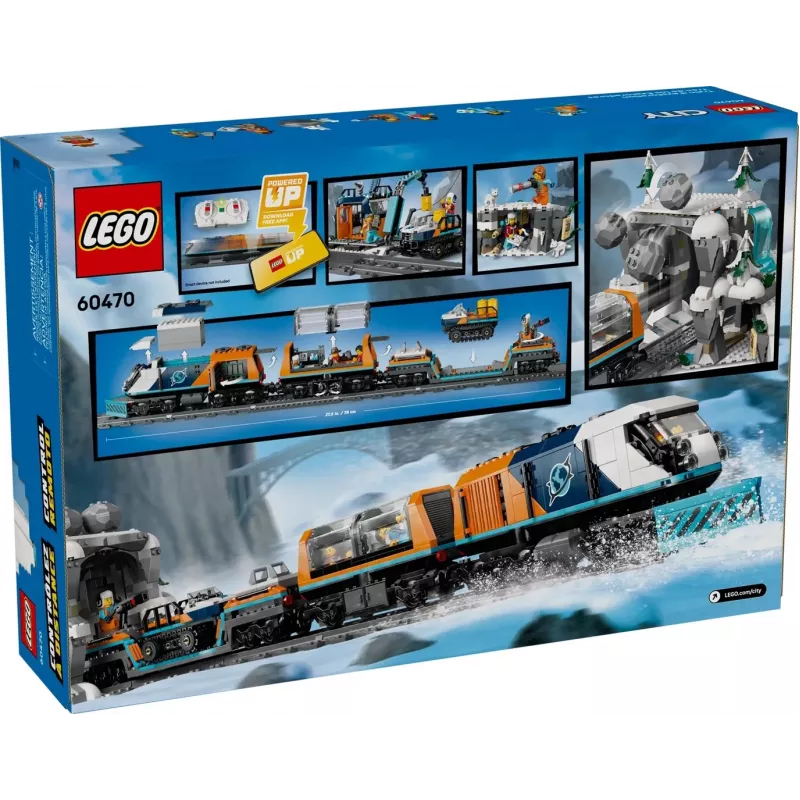 LEGO CITY 60470 Εξερευνητής Αρκτικό τρένο Polar Express
