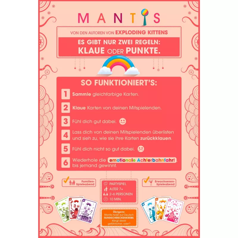 Mantis, επιτραπέζιο παιχνίδι