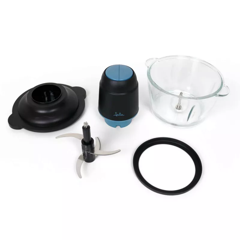 Ηλεκτρικός τεμαχιστής JATA JEPC1250 1,5L 400W μαύρο διαφανές