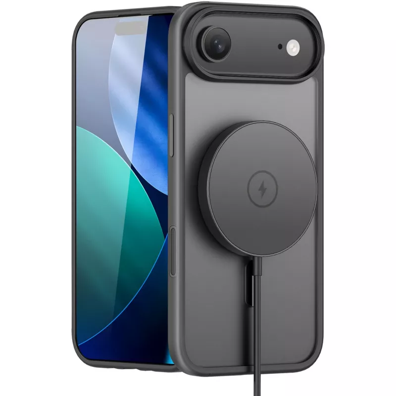 StyleShell INVISIO, θήκη κινητού Μαύρο, iPhone 17 Air, συμβατή με MagSafe