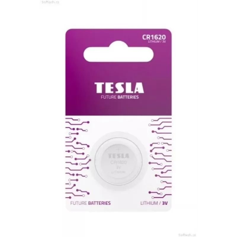 Μπαταρία Tesla CR1620 λιθίου 60 mAh (1 τεμ.)