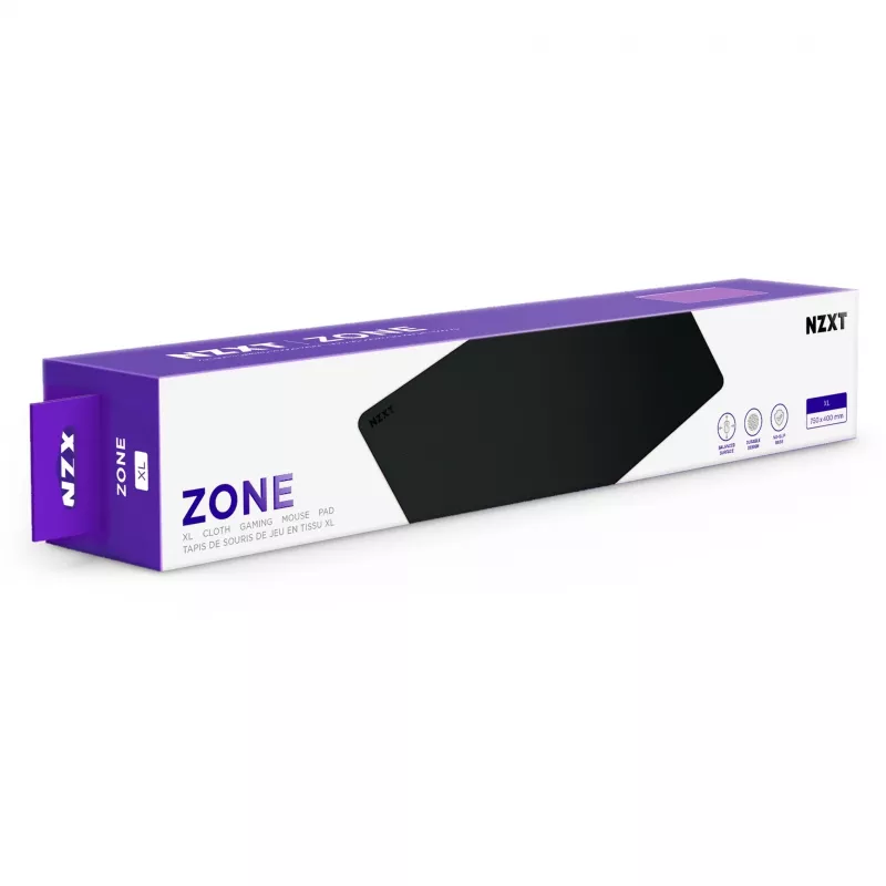 NZXT Zone Mouse Pad XL 750x400mm Μαύρο MM-XLGSP-BK retail