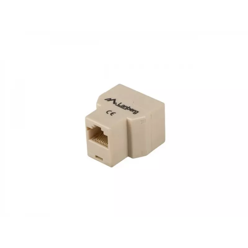 Lanberg AD-RJ45-2RJ45-OU Διαχωριστής δικτύου Μπεζ