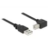 Καλώδιο USB DeLOCK 2m USB 2.0 USB A USB B Μαύρο