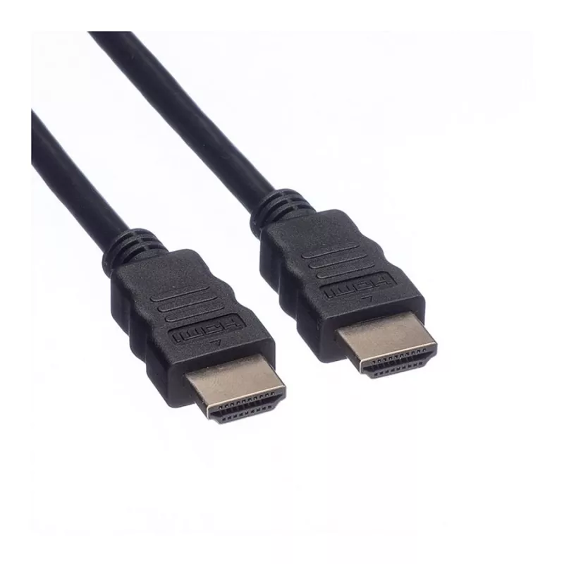 ROLINE Καλώδιο HDMI High Speed με Ethernet, μαύρο, 1,5 m (11.04.5531)