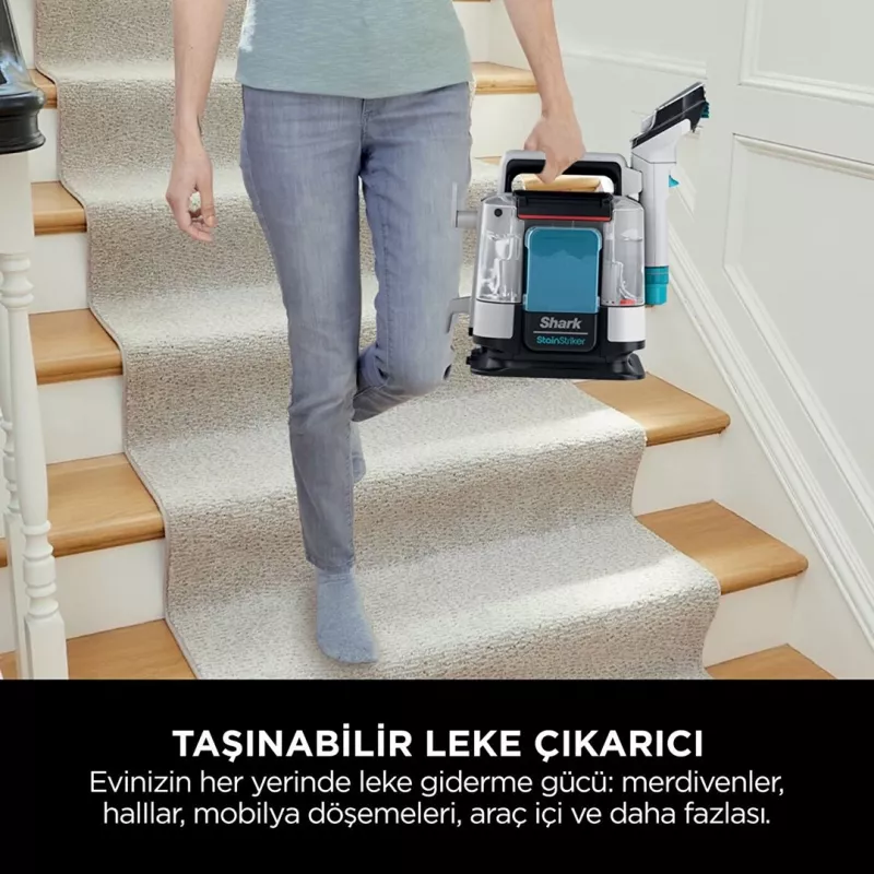 Sharkclean PX200EUT Συσκευή καθαρισμού χαλιών Handheld Βαθύς/Ενδιάμεσος καθαρισμός Λευκό