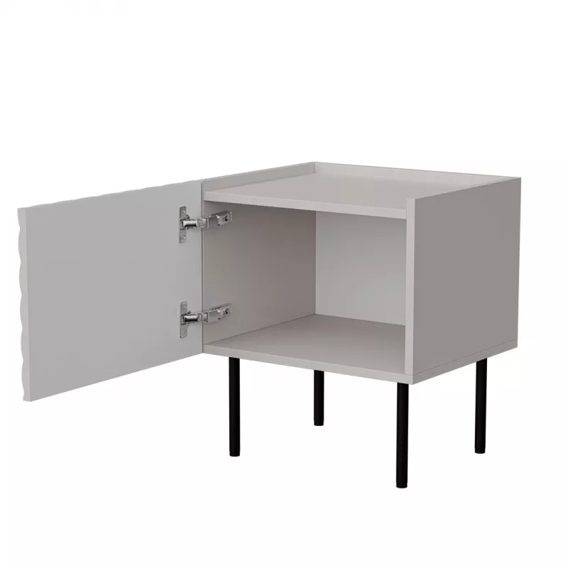 Κομοδίνο Cama LUCCA, cama meble, 47x40x52 cm, κασμίρ, MDF/μοριοσανίδα, σετ 2 τεμ.